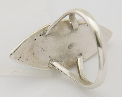 Navajo Ring 925 Silver Turquoise Shell Onyx Spiney Oyster Native Artist C80's