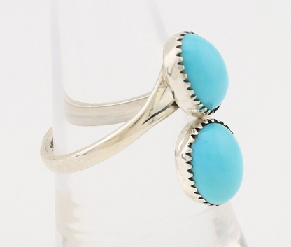 Navajo Handmade Ring 925 Silver Turquoise Native American Artist C.80's