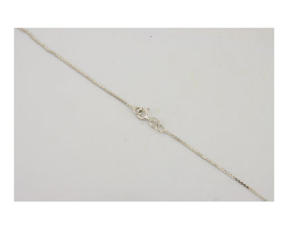 Navajo Necklace 925 Silver Natural Onyx Native Artist Signed M Montoya C.80's