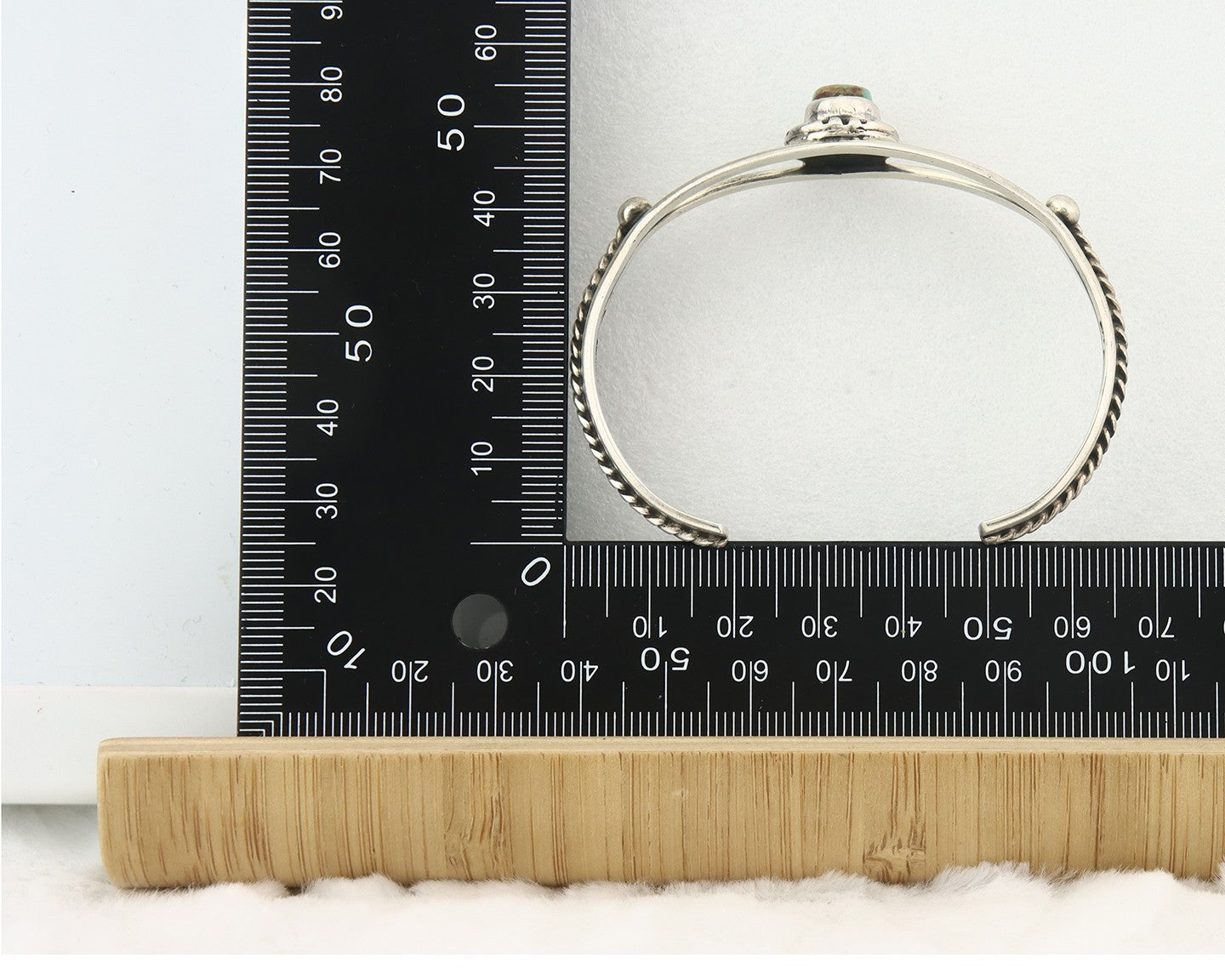 Vintage Navajo Bracelet 925 Silver Turquoise Tranditional Handmade Signed Gecko