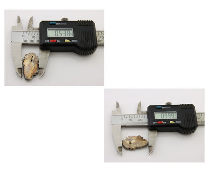 Navajo Handmade Earrings 925 Silver Natural Turquoise Native Artist C.80's