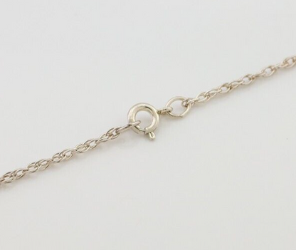 Navajo Turquoise Necklace 925 Silver Native American Artist C.80's