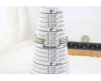 Navajo Cuff Bracelet Sterling Silver Natural Malachite Vintage Signed CC?