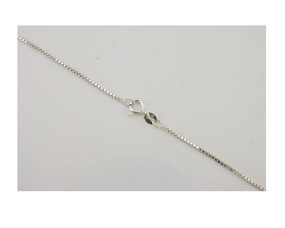 Navajo Necklace 925 Silver Onyx Natural Snowflake Agate Signed Native American