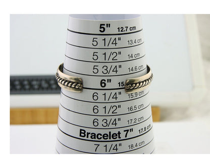 Navajo Cuff Bracelet 925 Silver Turquoise Cuff Native American Artist C.80's