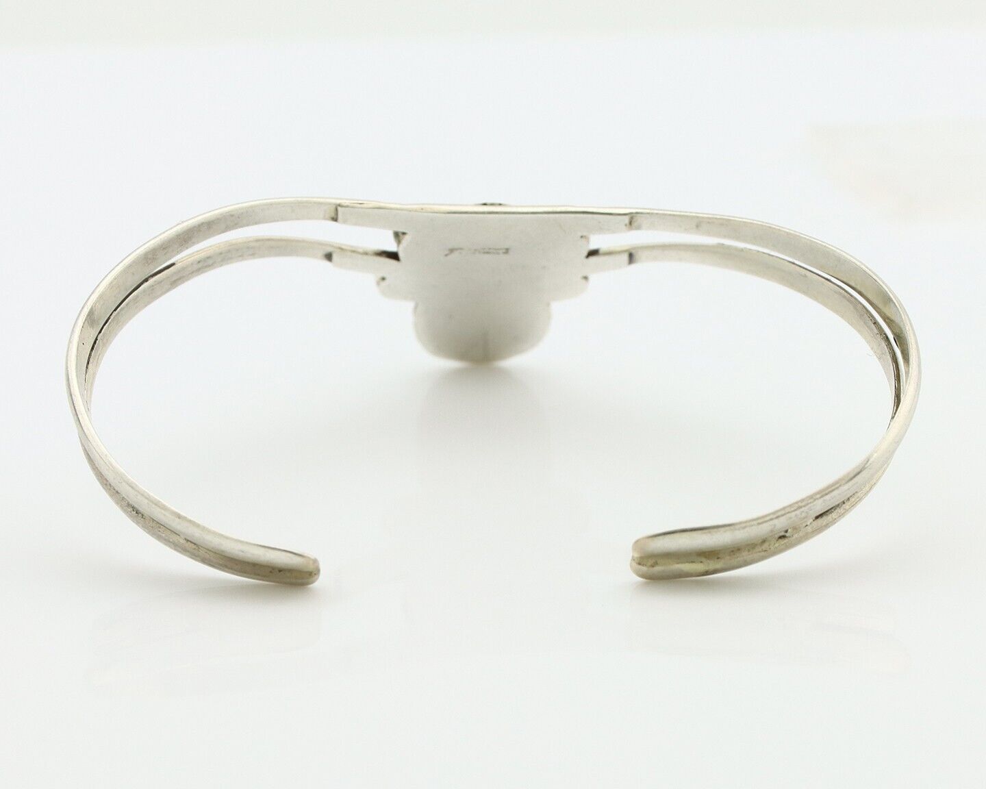 Navajo Bracelet 925 Silver Kingman Turquoise Artist Native American C.80's