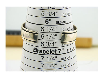 Navajo Bracelet 925 Silver Handmade Cuff Artist Signed Tom Billy C.80's