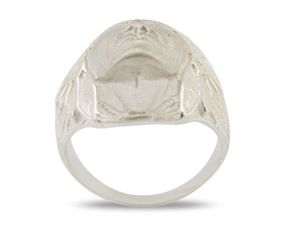 Indian Chief Ring 925 Sterling Silver SOLID CAST 925 STERLING SILVER Size 11.75