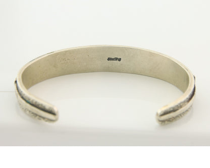 Vintage Navajo Bracelet 925 Silver Handmade Authentic Gemstone Kokopelli