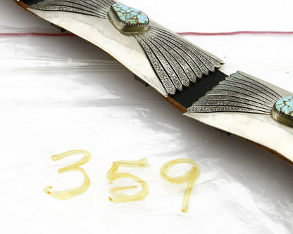 Navajo Concho Belt .925 Silver Mine #8 Turquoise Tobe Turpen Vault Collection