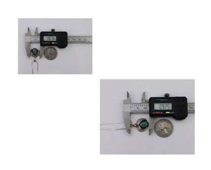 Navajo Turquoise Necklace 925 Silver Native American Artist C.80's