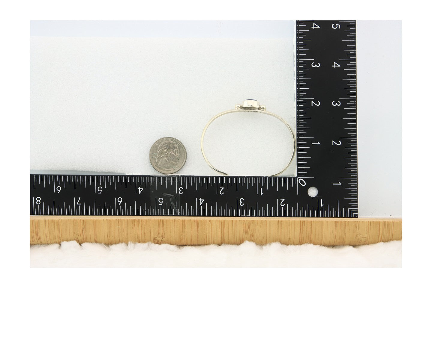 Navajo Cuff Bracelet Sterling Silver Natural Mined MOP Native Artist