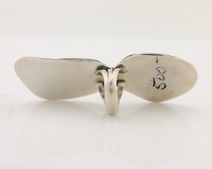 Navajo Ring 925 Silver Royston Turquoise Native American Artist C.80's