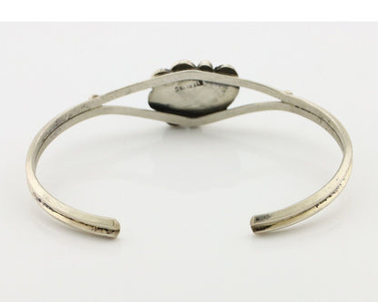 Navajo Handmade Bracelet 925 Silver Natural Blue Turquoise Native American C80s