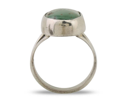 Navajo Ring 925 Silver Royston Turquoise Native American Artist C.80's