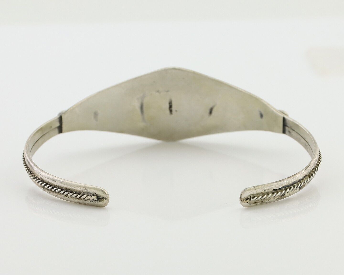 Navajo Handmade Bracelet 925 Silver Arizona Turquoise Native American C.80's