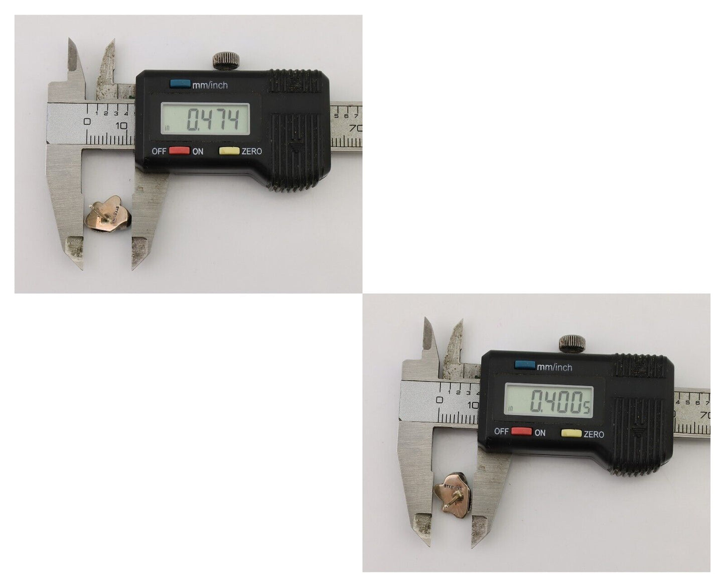 Navajo Handmade Earrings 925 Silver Natural Turquoise Native Artist C.80's