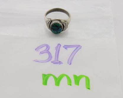 Navajo Ring 925 Silver Turquoise Turpen's Pawn Vault Artist Native C.80's