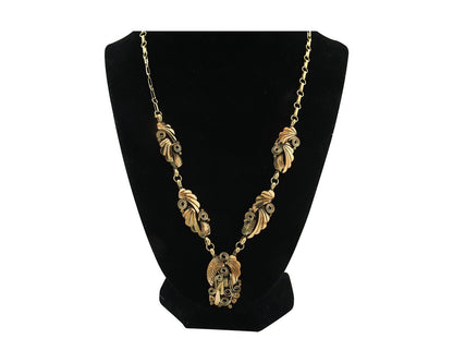 Navajo Necklace Sterling Silver & Gold Authentic Vintage Signed Justin Morris