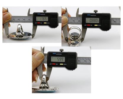 Large Navajo Museum Quality Handmade .925 Solid Silver Natural Turquoise Ring