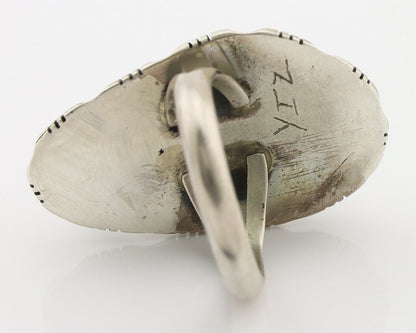 Navajo Ring 925 Silver Tobe Turpen Vault Turquoise Native Artist C.80's