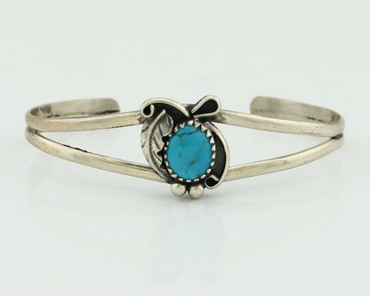 Navajo Slave Bracelet 925 Silver Natural SB Turquoise Native American C.80's