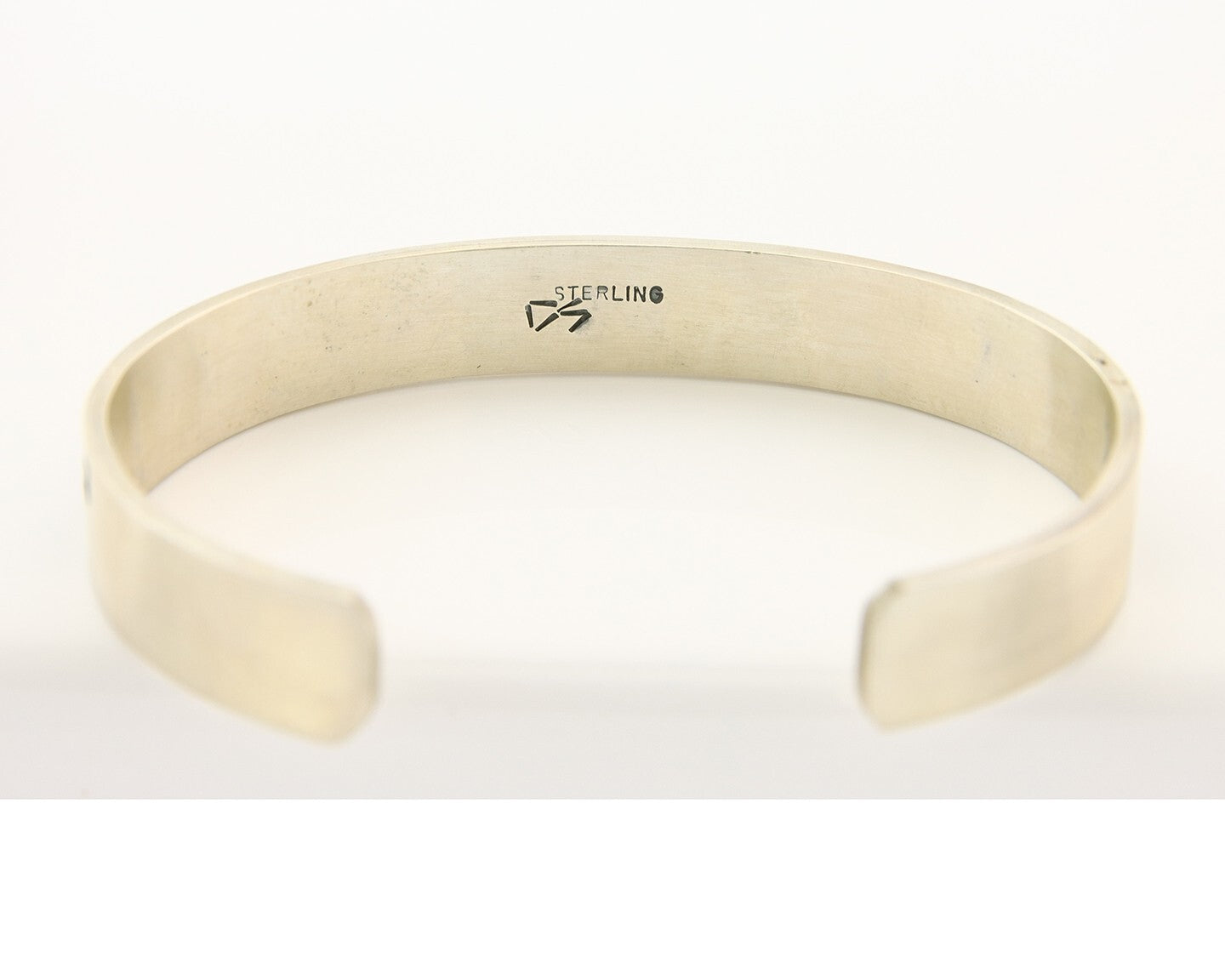 Hopi Bracelet 925 Silver Handmade Signed Darren Seweyestewa C.80's