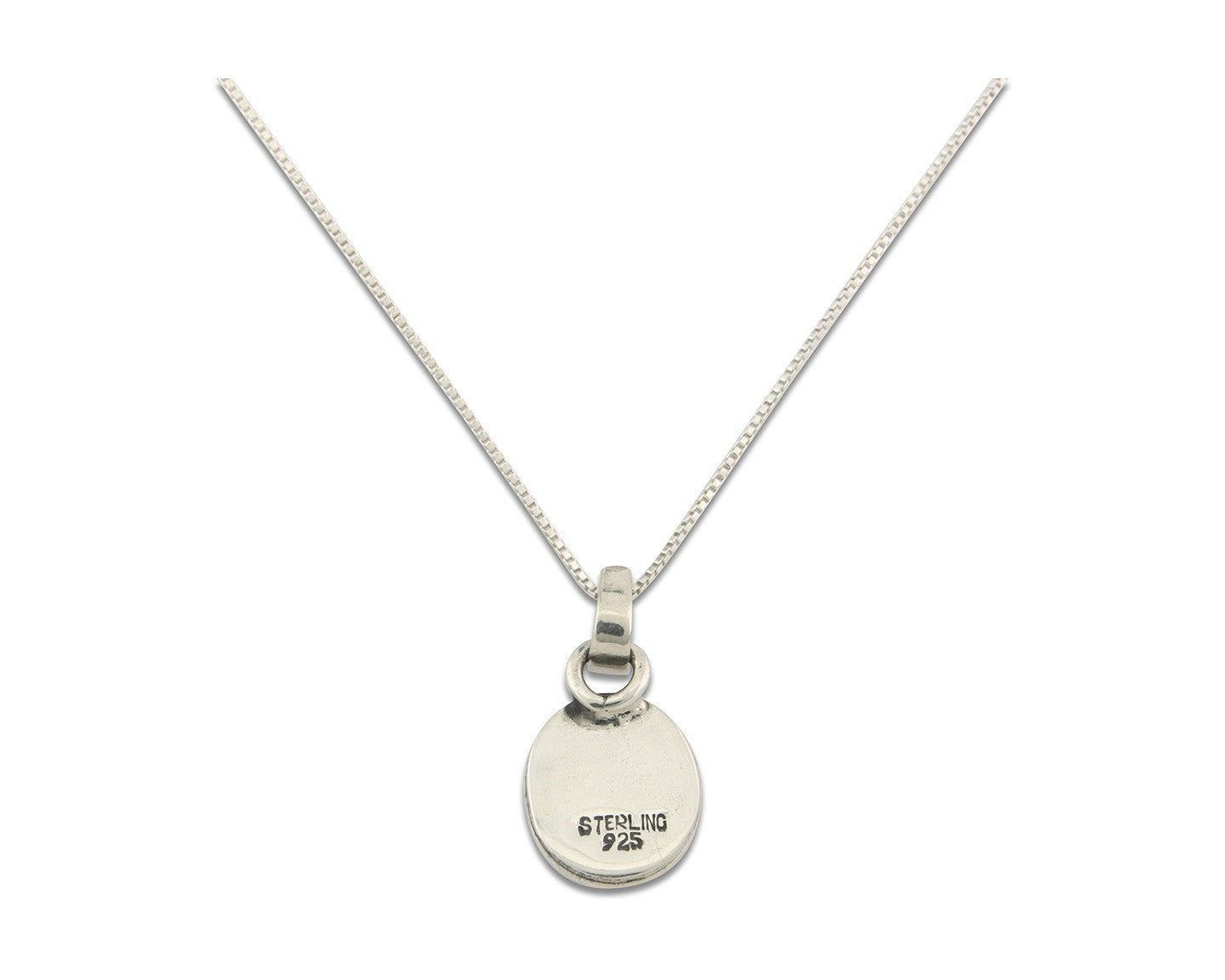 Navajo Sterling Silver Necklace Authentic Tiger Eye Sapphire Vintage Handmade