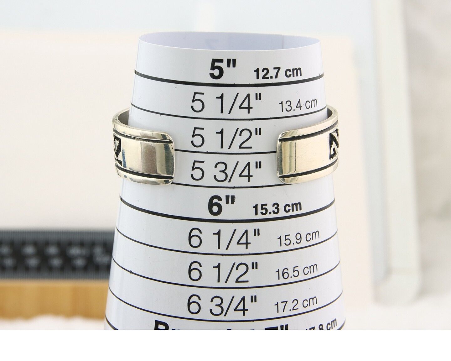 Navajo Bracelet 925 Silver Artist Signed Thomas Singer Cuff Made in the 1980's