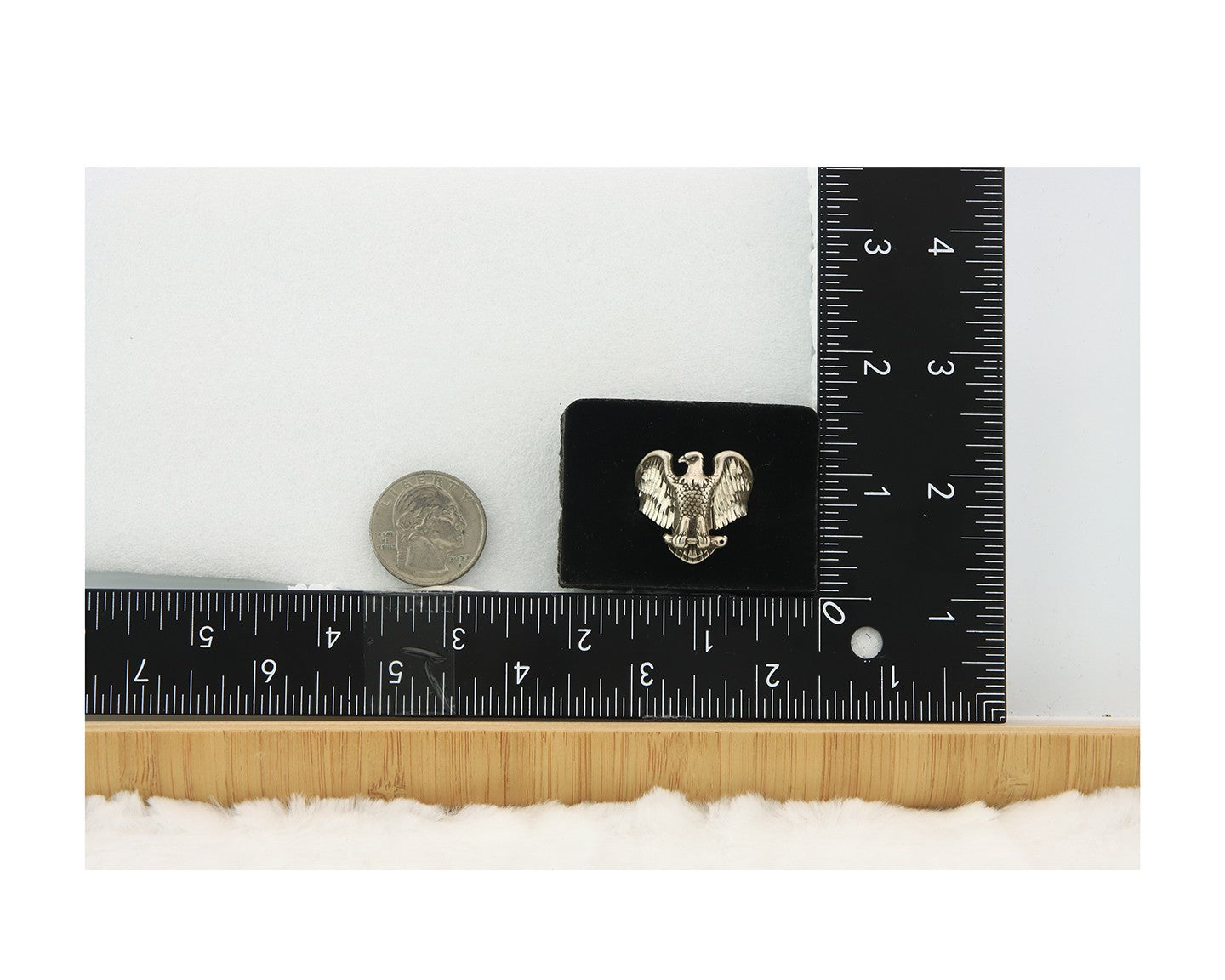 Navajo Eagle Ring Sterling Silver Traditional Authentic Size 10.0