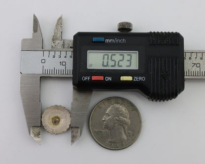 Navajo Small Shield Earrings 925 Silver Native American Artist C.80's