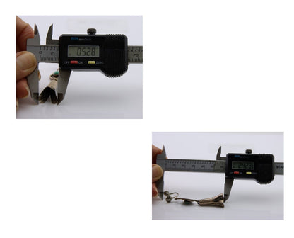 Navajo Paw Earrings 925 Silver Blue Turquoise Native American Artist C.80's