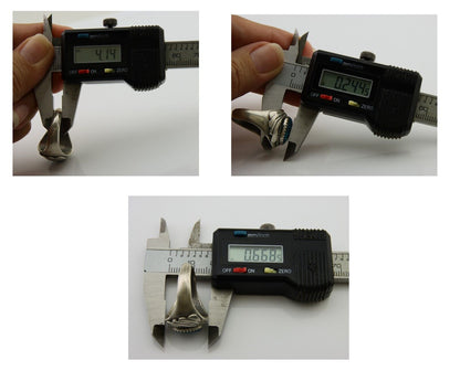 Navajo Ring 925 Silver Turquoise Turpen's Pawn Vault Artist Native C.80's