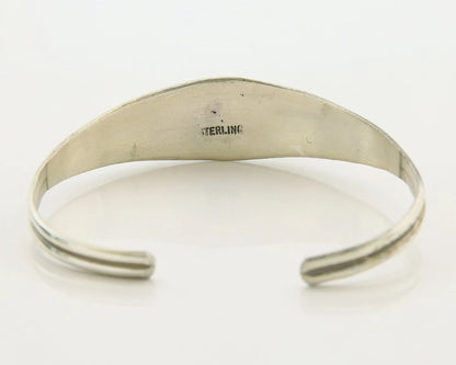 Childs Navajo Cuff Bracelet Sterling Silver Turquoise Vintage
