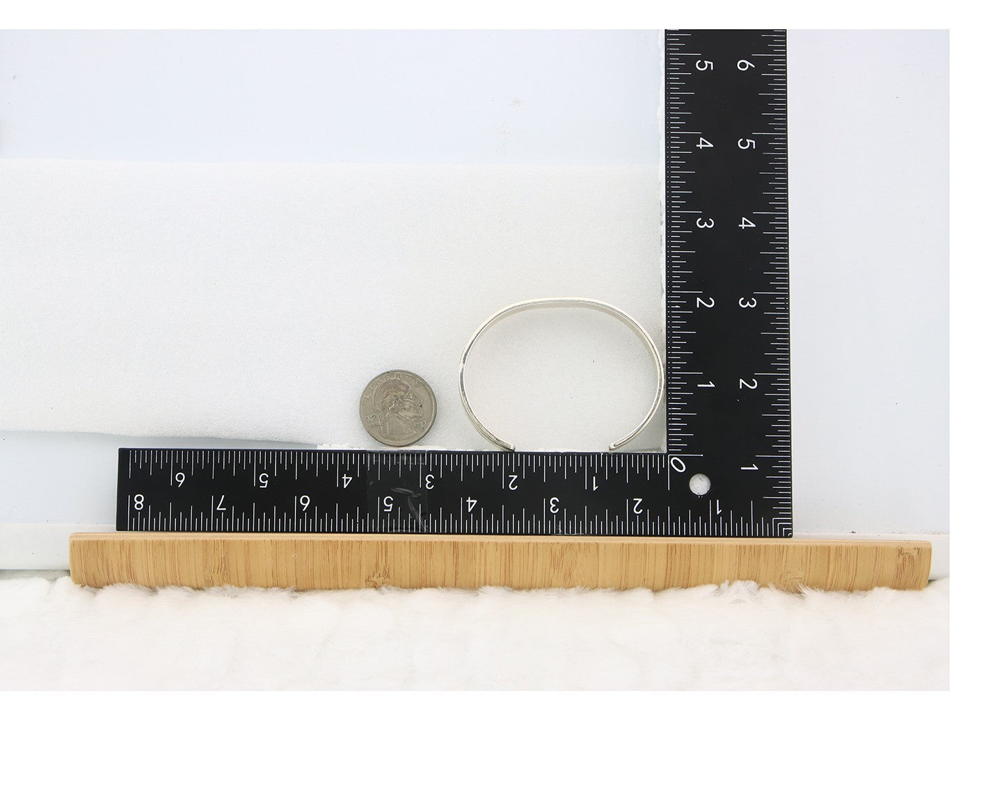 Navajo Cuff Bracelet Sterling Silver & Gold Vintage Signed Larry L Kaye