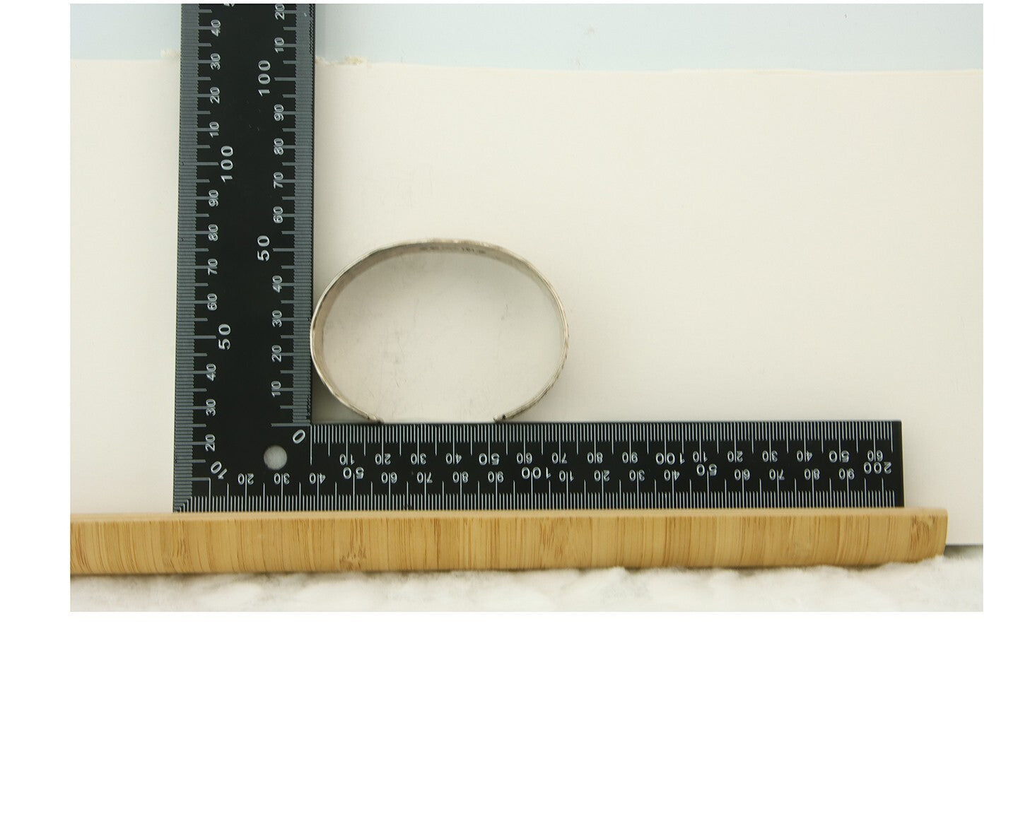 Men's Navajo Bracelet 925 Silver Artist Signed C Montoya Cuff C.80's