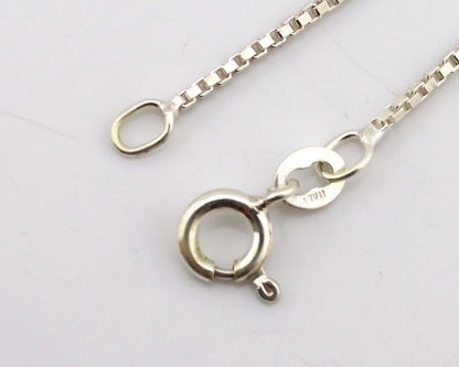 Zuni Cross Necklace 925 Silver Gemstone Artist Signed Zeno & Maryann Edaaki C80s