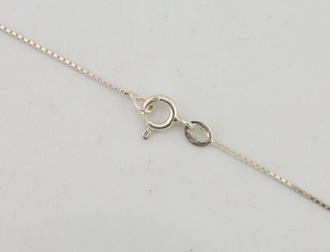 Navajo Necklace 925 Silver Natural Turquoise Native American Artist C.80's