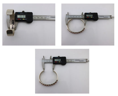 Navajo Bracelet 925 Silver Natural Red Coral Artist Signed Patrick Yazzie C.80's