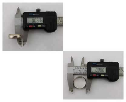 Navajo Hand Stamped Band 925 Silver 6.0 mm Native Artist Size 7.5 C.80's