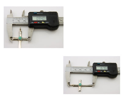 Navajo Sand Cast Cross Pendant 925 Silver Turquoise Artist Signed J Yazzie C.80s