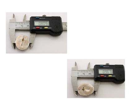 Navajo Earrings 925 Silver Mined Turquoise Artist Signed M Begay C.80's