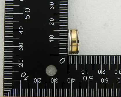 Navajo Hoop Earrings 925 Silver & Gold Native American Artist C.80's