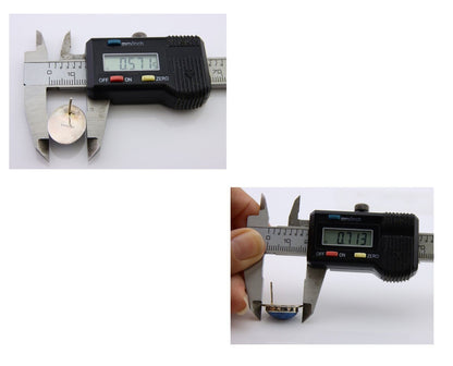 Navajo Paw Earrings 925 Silver Blue Denim Lapis Native American Artist C.80's