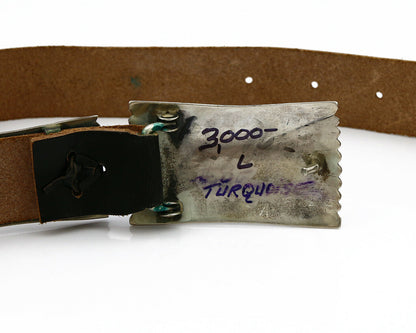 Navajo Concho Belt .925 Silver Mine #8 Turquoise Tobe Turpen Vault Collection