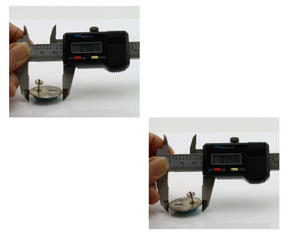 Navajo Hand Stamped Earrings 925 Silver Natural Turquoise Signed M Begay C.80's