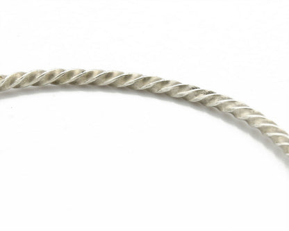 Navajo Rare Handmade Baby Hand Spun .925 SOLID Sterling Silver Bracelet