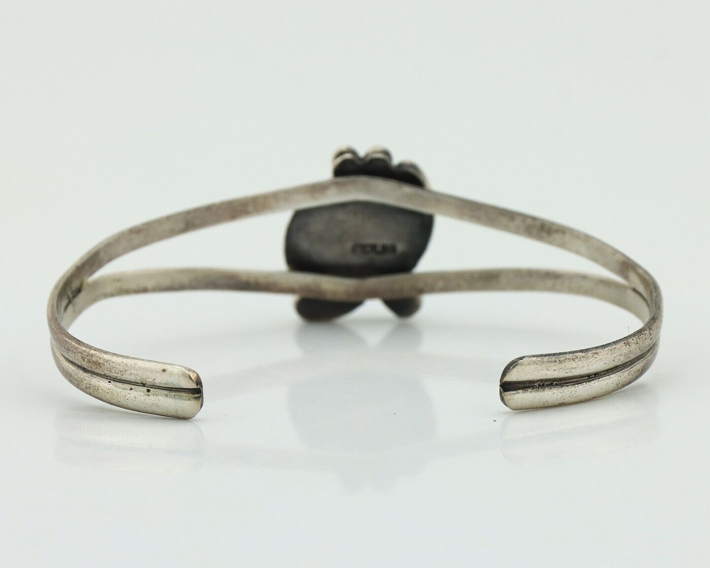 Navajo Slave Bracelet 925 Silver Natural SB Turquoise Native American C.80's
