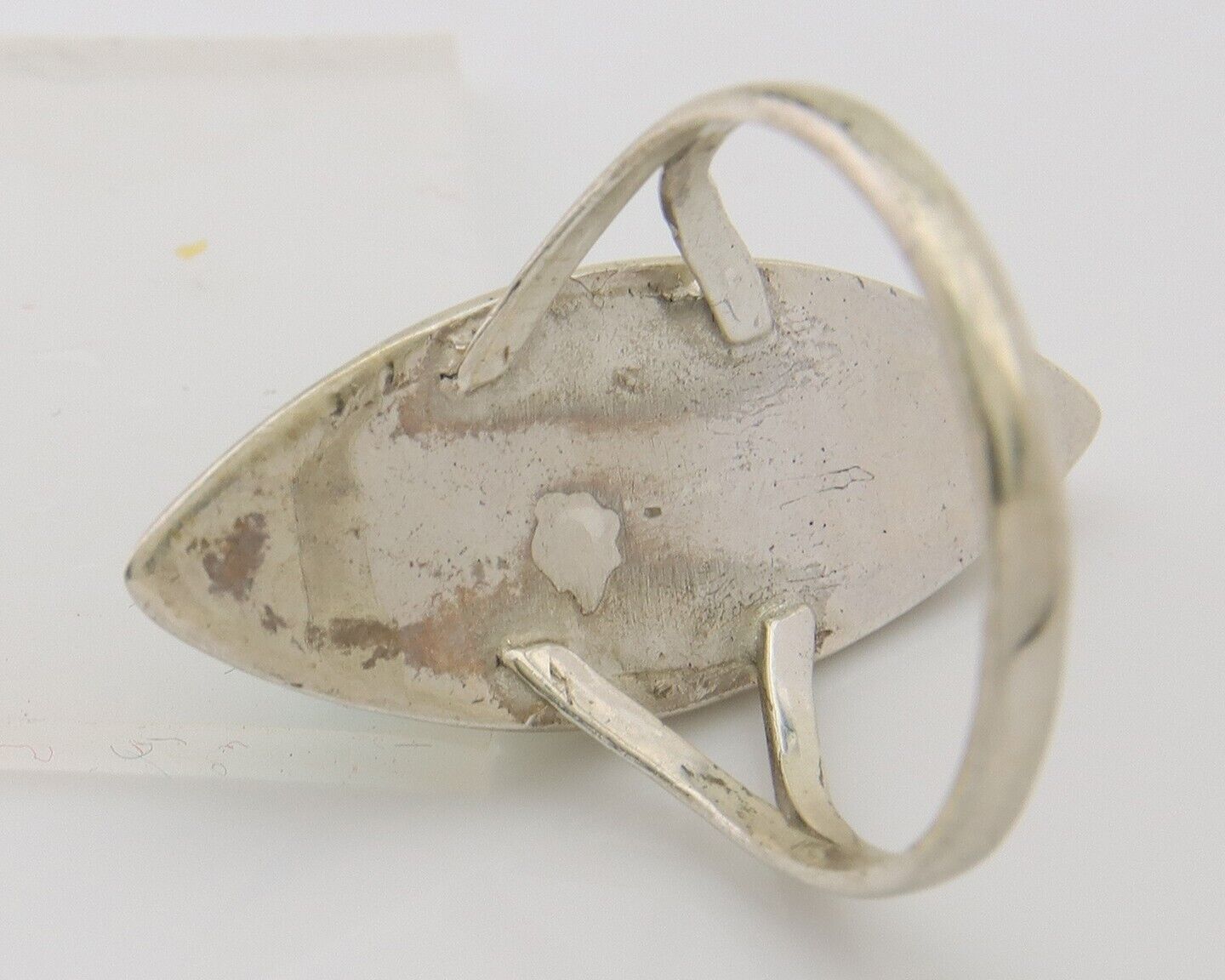 Navajo Ring 925 Silver Turquoise Shell Onyx Spiney Oyster Native Artist C.80's