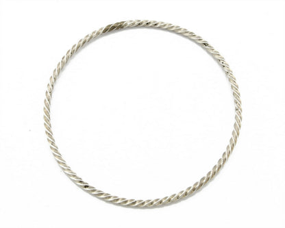 Navajo Rare Handmade Baby Hand Spun .925 SOLID Sterling Silver Bracelet